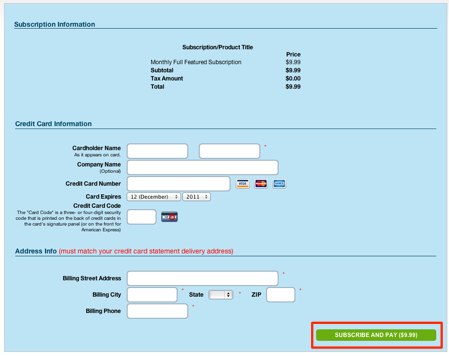 Colorado real estate software payment information