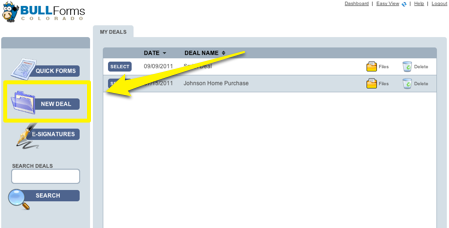 BULL Forms Colorado Create New Deal
